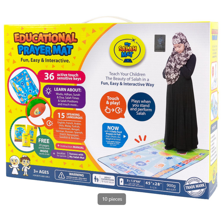 Interactive Islamic Prayer Mat for Children